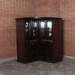 Corner Curio Bar Cabinet Furniture