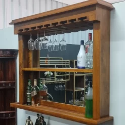 Back Bar Mirror Shelf