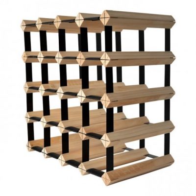 20 Bottle Timber Wine Rack