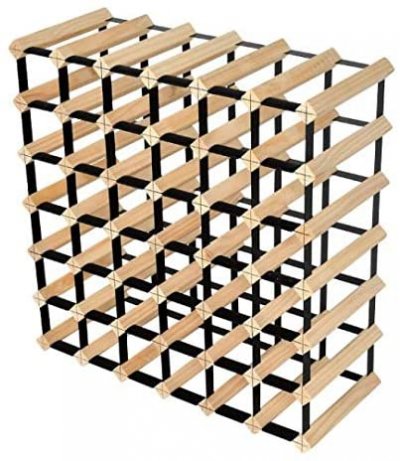 Wooden wine rack