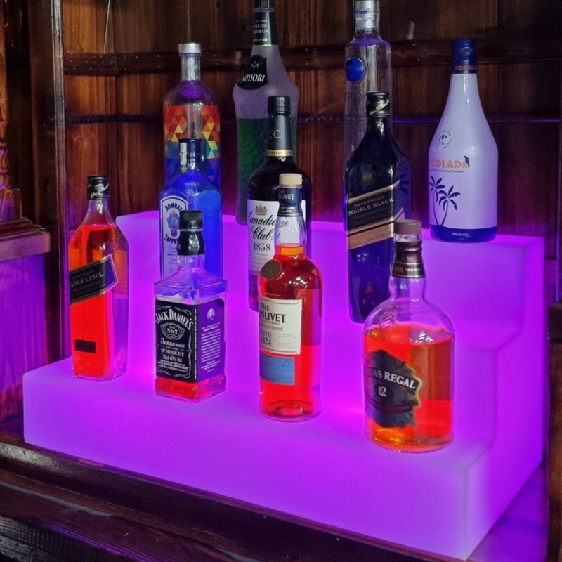 3 Steps Led Light Bar Shelf Home Bars 3 Steps Led Light Bar Shelf