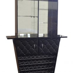 Black Pearl Bar Cabinet