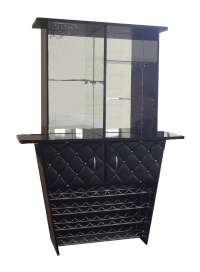 Black Pearl Bar Cabinet