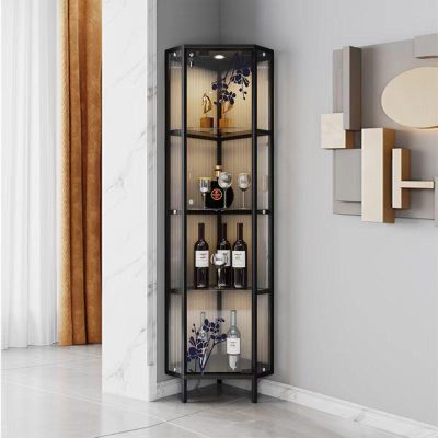 Bella Corner Bar Home Bars Bella Glass Cabinet