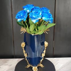Blue Ceramic Vase