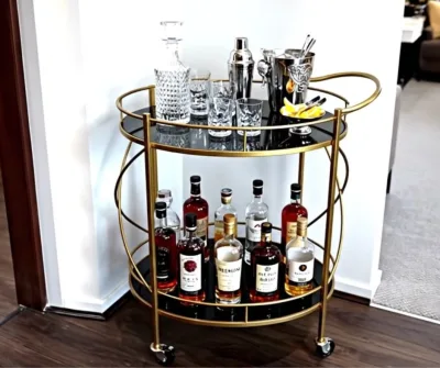 Jacquard Bar Cart Jacquard Bar Cart