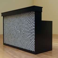 Bone Inlay Bar Counter