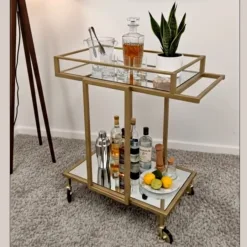 Ditsy Bar Cart