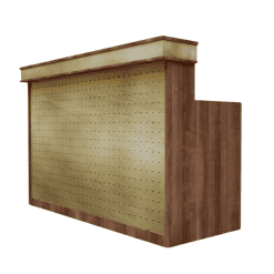 Brass Bar Counter