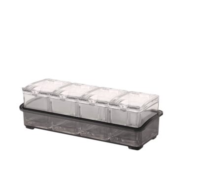 5 Piece Garnish Bar Caddy