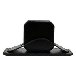 LEATHER SQ COASTER
