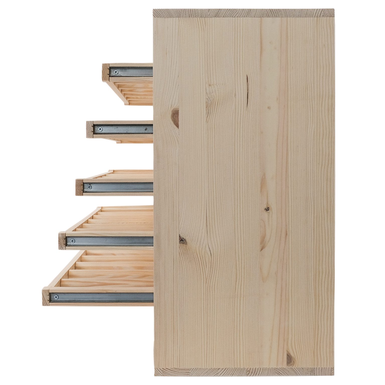 36-Bottle Sliding Shelves Wine Rack