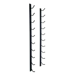 10 Bottle wine rack Black