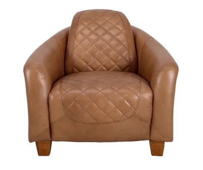 Prestige Vintage Leather Tub Chair